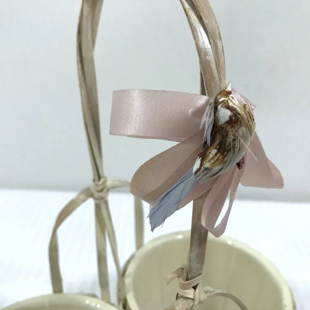 Vintage Basket Planter